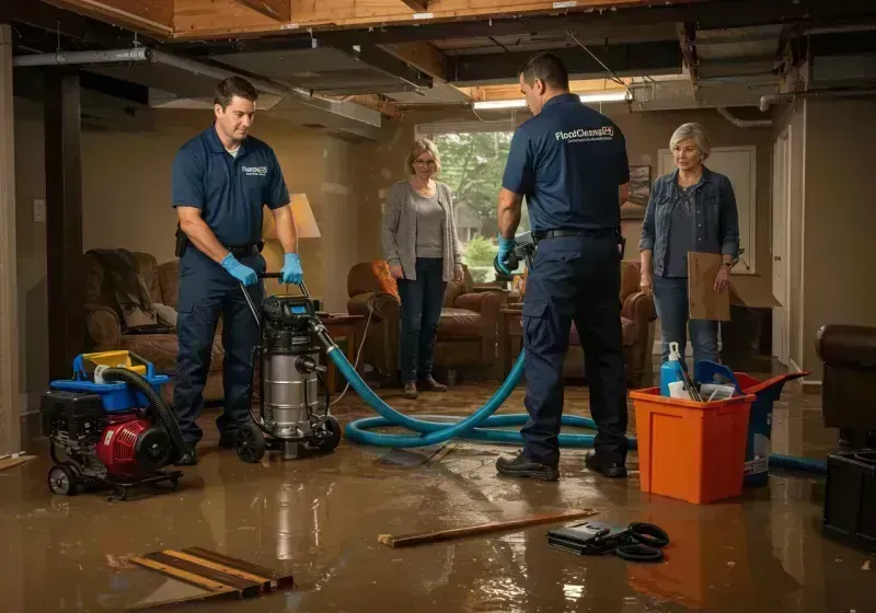 Basement Water Extraction and Removal Techniques process in Breckinridge Center, KY